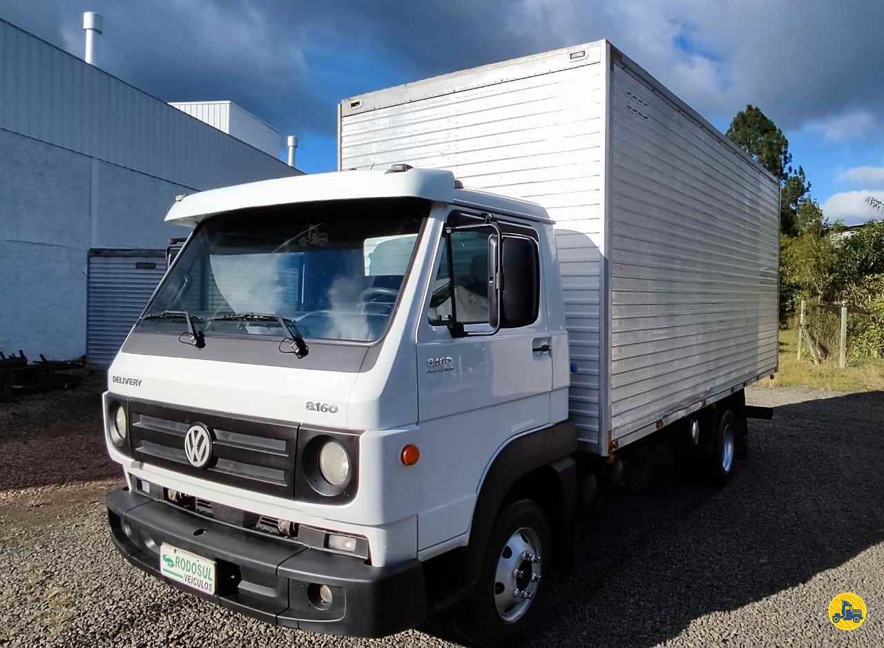 CAMINHAO VOLKSWAGEN VW 8160 Baú Furgão 3/4 4x2 Rodosul Veículos RIO DO SUL SANTA CATARINA SC